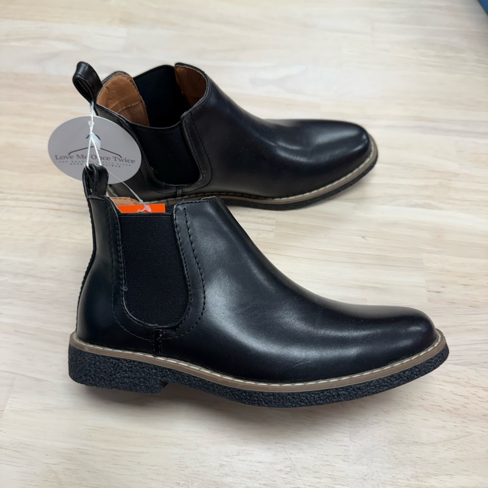 New! Deer Stags Zane black Chelsea boots